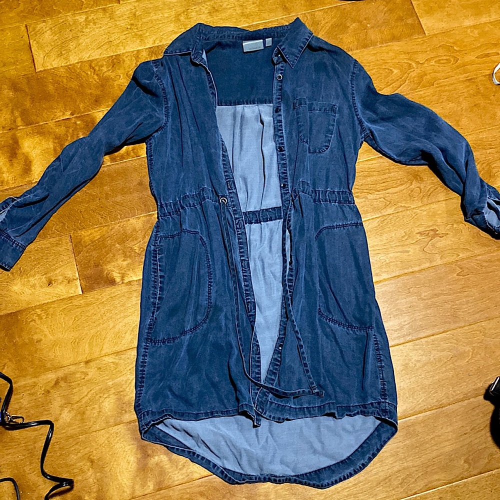 Blue Athleta denim dress  Size:Small